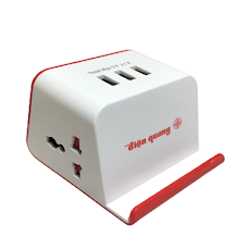 Ổ cắm Điện Quang ESK 2WR 23-3U (2 lỗ 3 chấu + 3USB, Dây 2m)