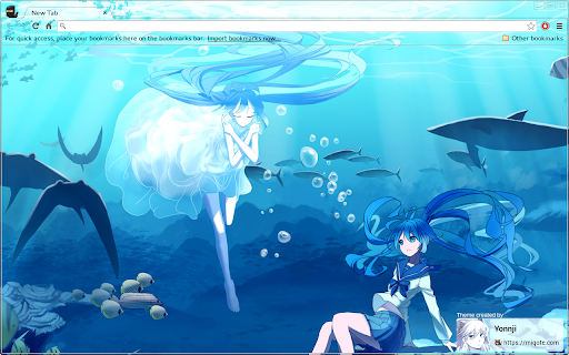 Hatsune Miku Underwater