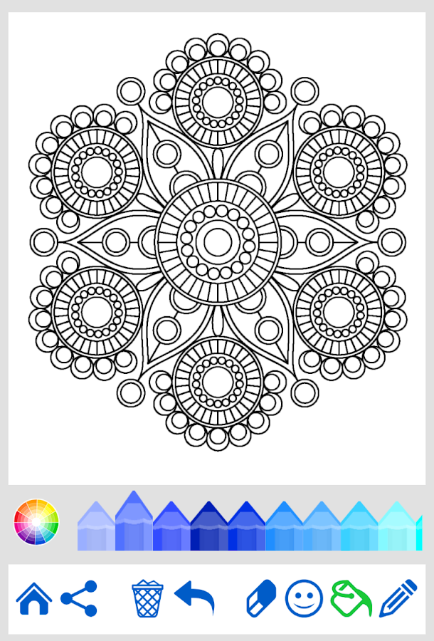 mandala coloring pages for adults app - photo #10