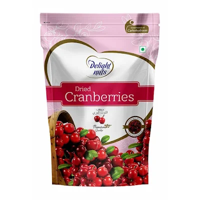 Delight Nuts Dried - Cranberries - 200 g