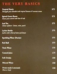 I-Bar menu 1