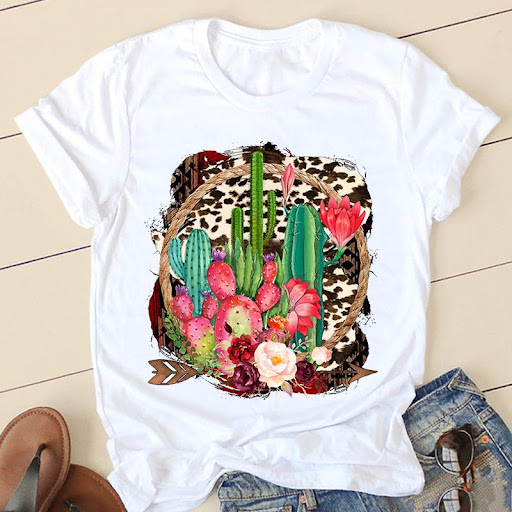 Title 25, Advertising Shirt White Short-sleeved Round Nec...