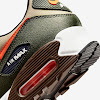 air max 90 tweed / dark army / black / orange blaze