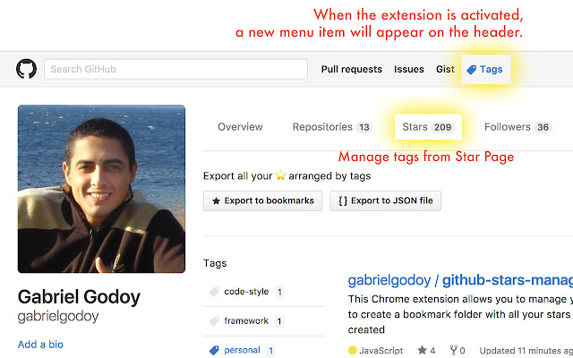 Github Stars Manager