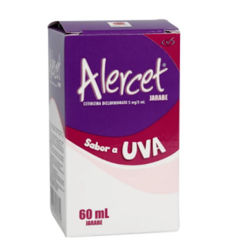 Alercet Cetirizina  5mg/5ml Procaps Jarabe Frasco x 60 ml  