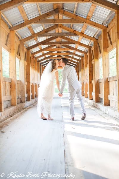 Wedding photographer Kayla Beth (kaylabeth). Photo of 22 April 2019