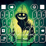 Cover Image of ดาวน์โหลด Green Creepy Smile Theme of Keyboard 1.0 APK