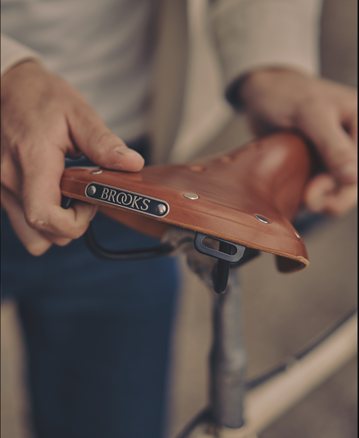 Once your leather mountain bike saddle is worn in it will maintain its shape and form, unlike synthetic material.