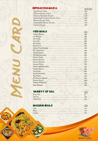 Hotel Shri Durga Lunch Home menu 3