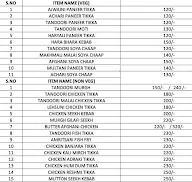 Nawabi Cuisine menu 1