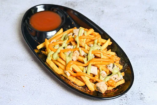 Chicken tikka Loaded Fries