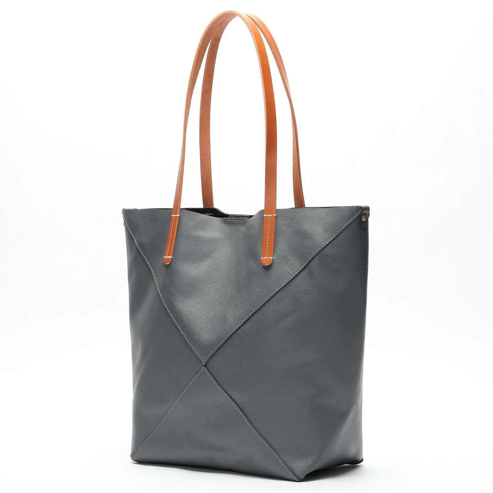 Title 8, Handgefertigte Damen-Ledertasche, echtes Leder,...