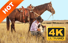 Cowboy New Tab Page HD Style Top Theme small promo image