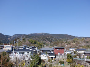 浜石岳を見返す