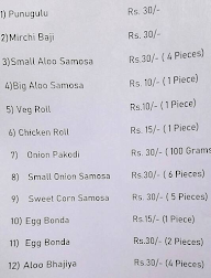 Hyderabadi Tiffin Center menu 1