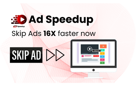 Ad Speedup - Skip Video Ads 16X Faster small promo image