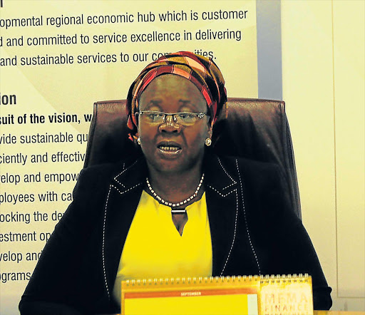 DISMISSIVE: Enoch Mgijima municipality mayor Lindiwe Gunuza-Nkwentsha has refuted claims that she stole a cow