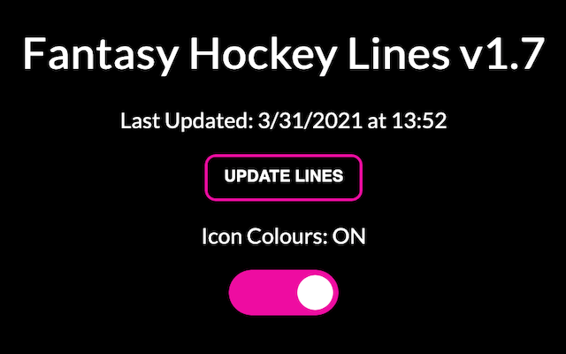 Fantasy Hockey Lines Preview image 4