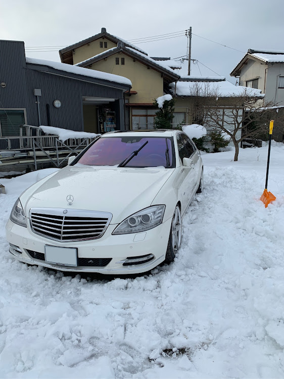 Sクラスセダンの雪掻き・除雪に関するカスタム事例の投稿画像1枚目
