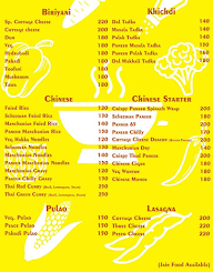 Pinch Of Spice menu 3