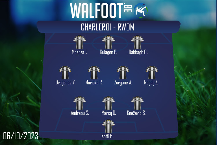 Composition Charleroi | Charleroi - RWDM (06/10/2023)