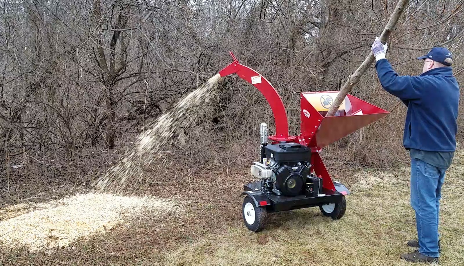 MacKissic - Merry Commercial Wood Chipper WC45