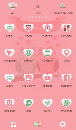 Screenshot Owl Companions Theme