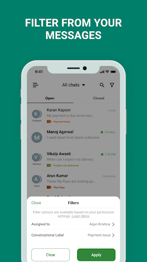 Screenshot Interakt for WhatsApp Business