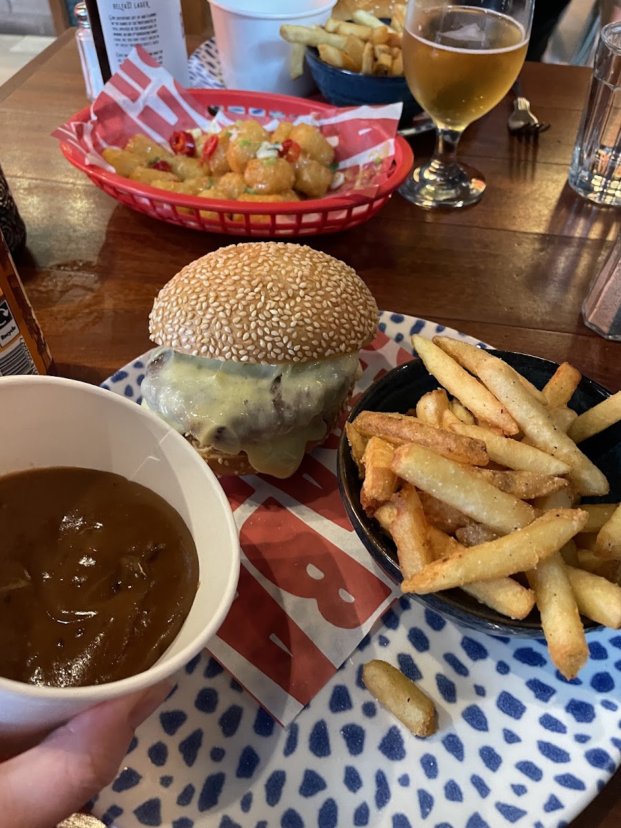 Gluten-Free at Buba Burgers & Bits