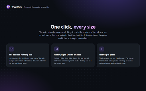 Thumbnail Downloader for YouTube - WiserWork screenshot 3