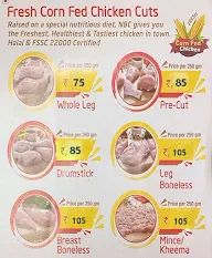 Nothing But Chicken menu 1