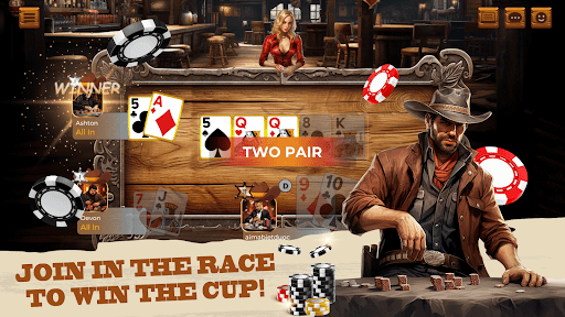 Screenshot Poker Texas Hold'em: Cowboys