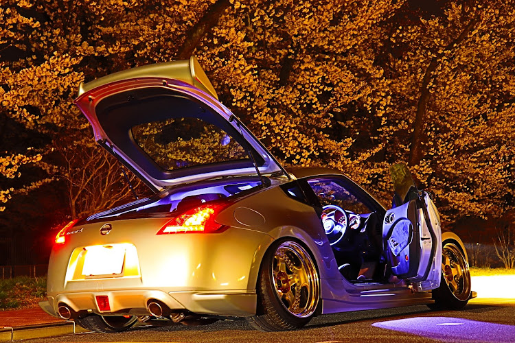 セルシオの夜桜と愛車・カメラマン出動📷✨に関するカスタム事例の投稿画像3枚目