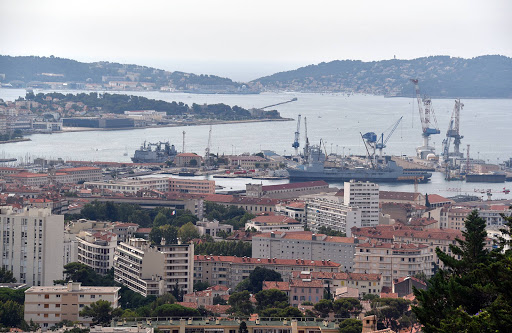 DSC_0728.jpg - Views of the marina from Mount Faron highest point of Toulon