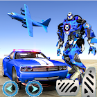 US Navy Planes Robot Car Bike - Transporter Games 1.4
