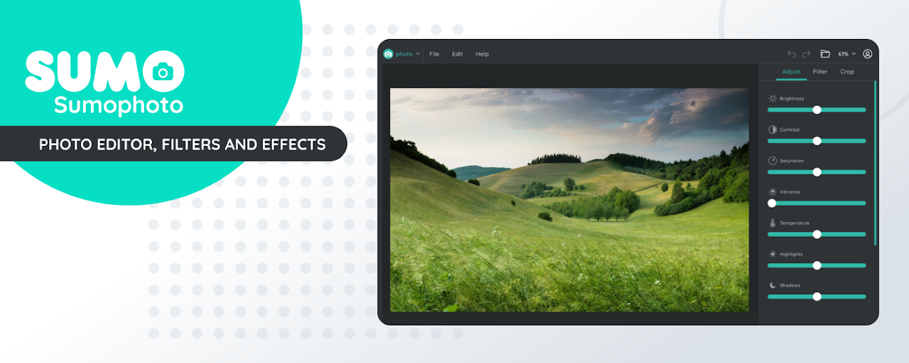 Sumophoto - Photo Editor, Filters and Effects Preview image 2