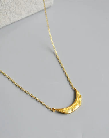 Tooth Moon Clavicle Chain - 2