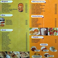 Metro Chef menu 2