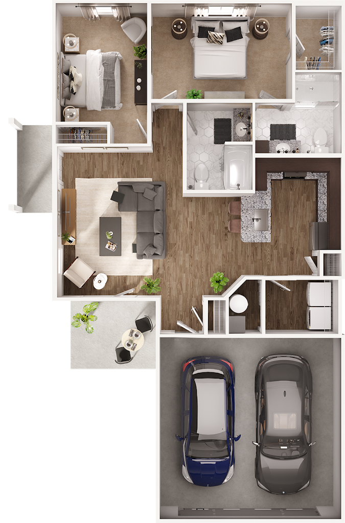 Edgewater 2 Floorplan Diagram