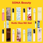 Nước Hoa Nữ Mini 3Ml Nội Địa Trung Dạng Xịt Hương Thơm Lâu Ngọt Ngào Sang Chảnh Bỏ Túi Cầm Tay Nhỏ Gọn Tiện Lợi Sona