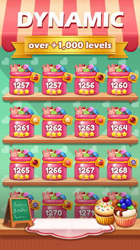 Sweet Candy Pop Match 3 Puzzle