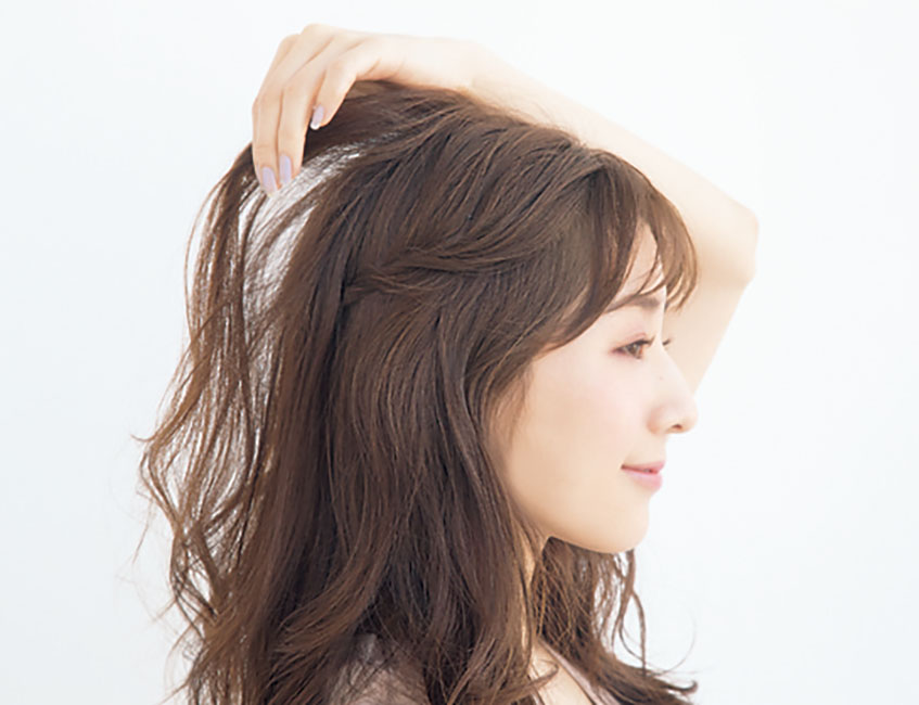 田中みな実が実践 1分で完成 超簡単 時短な全方位愛されヘアアレンジ Trill トリル