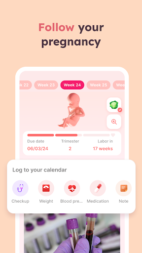 Screenshot Momly: Pregnancy App & Tracker