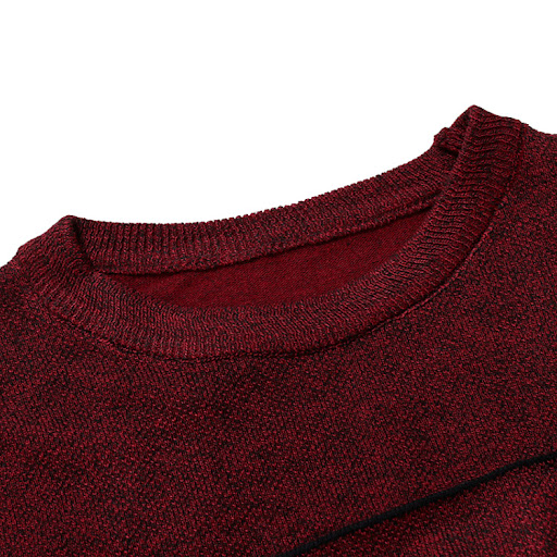 Title 4, Round neck casual pullover sweater sweater