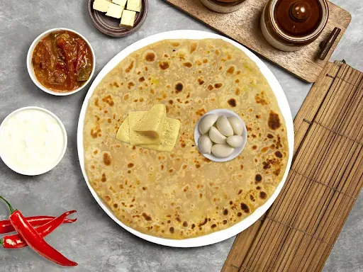 Lahsuni Mirchi Parantha