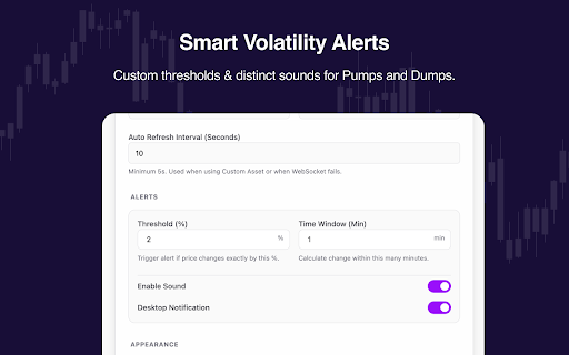CryptoTick & Alert screenshot 3