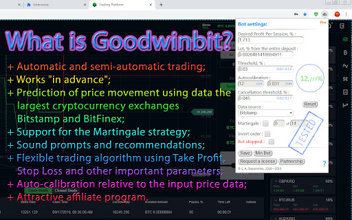 Trading Bot GoodwinBit