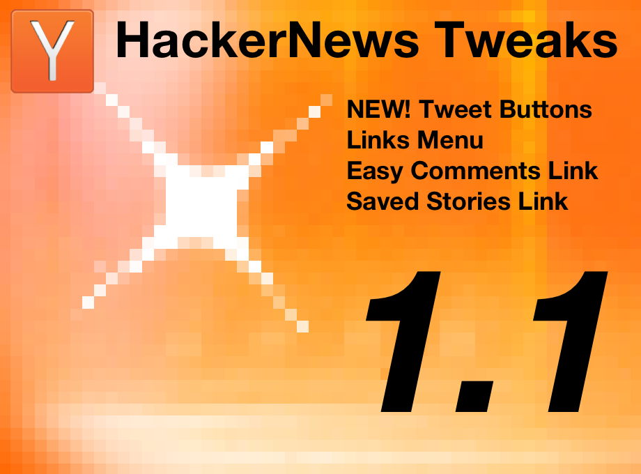 HackerNews Tweaks Preview image 1