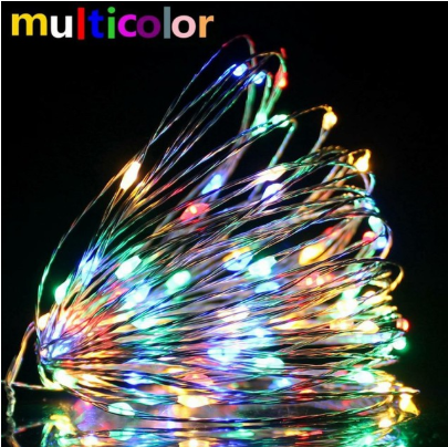 Title 3, Battery Operated LED Copper Wire String Lights ...