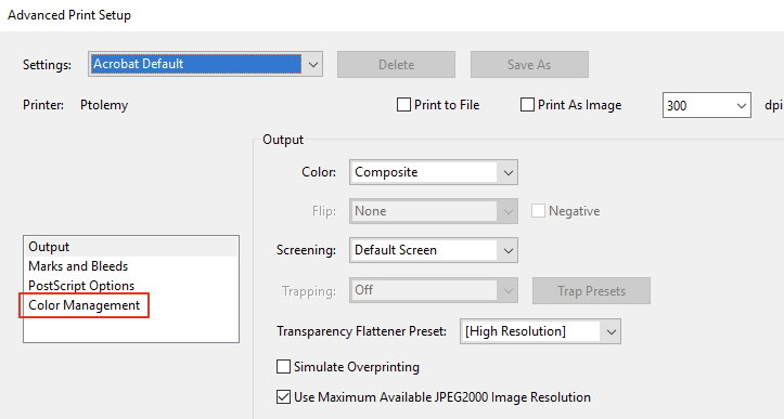 Color management